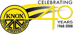KLAC 40TH LOGO